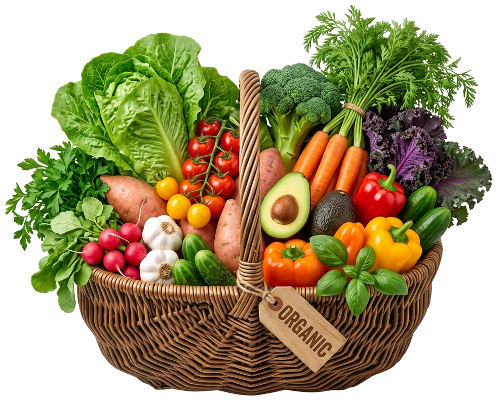 Fresh Vegetables, Fruits